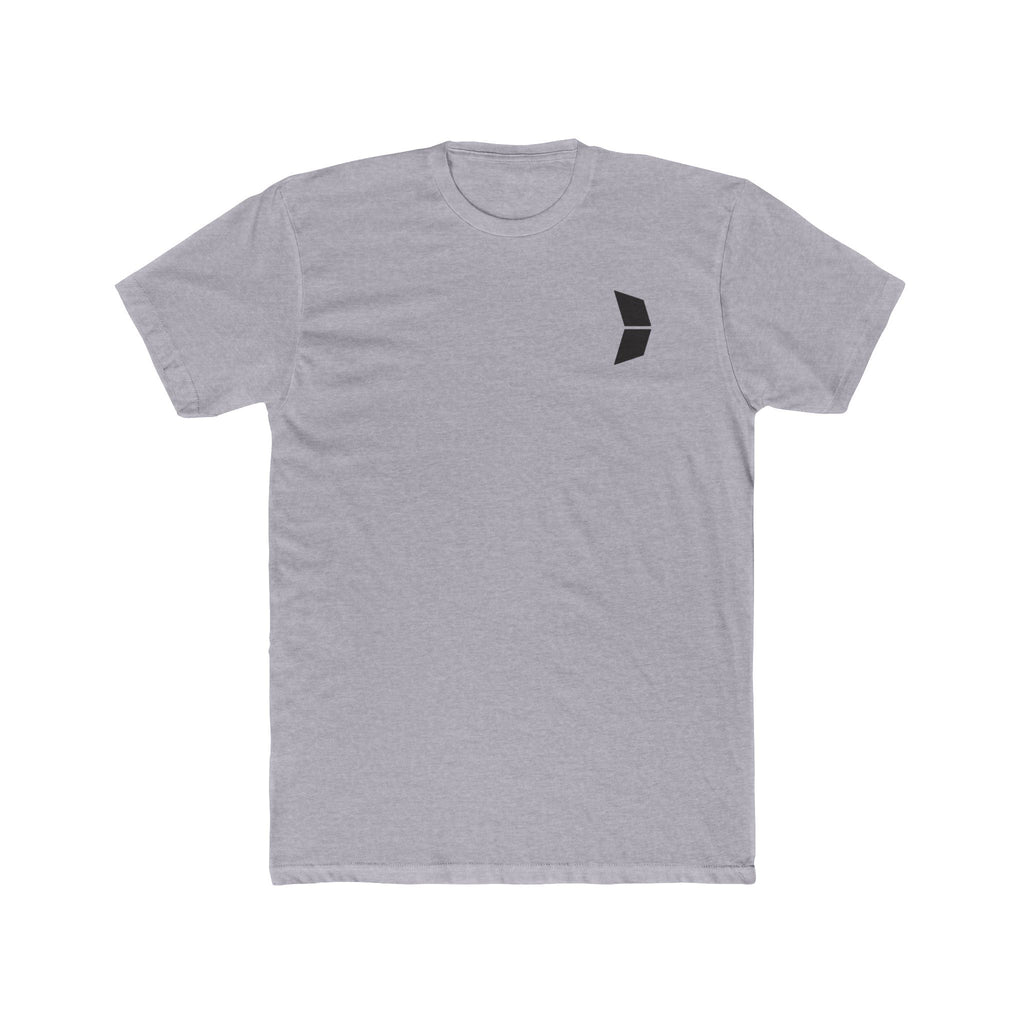 Kase Logo Crew Tee — Minimal Branded White Cotton T‑Shirt