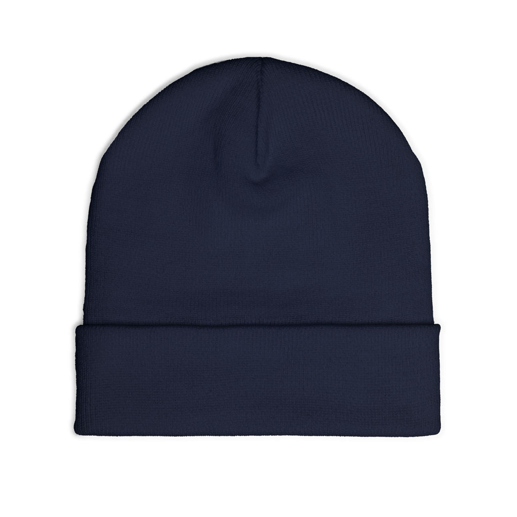Kase Embroidered Knit Beanie — Warm Logo Winter Hat