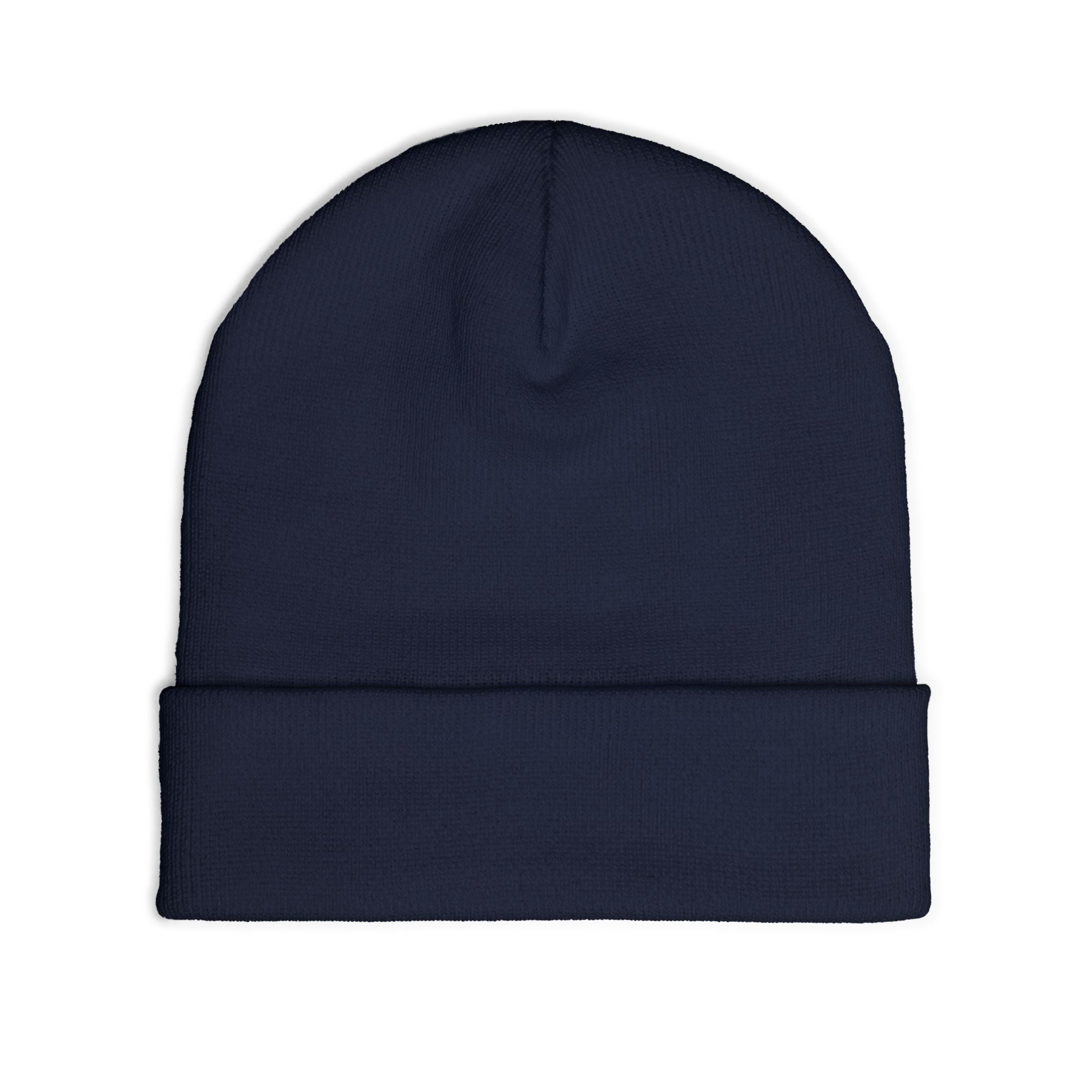 Kase Embroidered Knit Beanie — Warm Logo Winter Hat