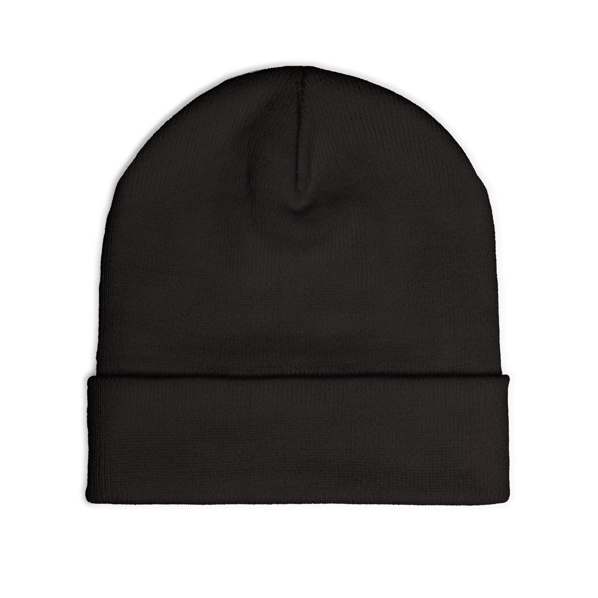 Kase Embroidered Knit Beanie — Warm Logo Winter Hat