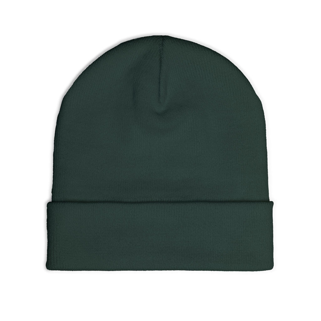 Kase Embroidered Knit Beanie — Warm Logo Winter Hat